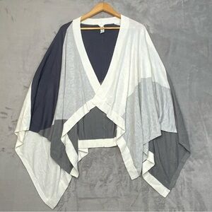 Lululemon Hatha Colorblock Wrap. Size OS. Gray,
